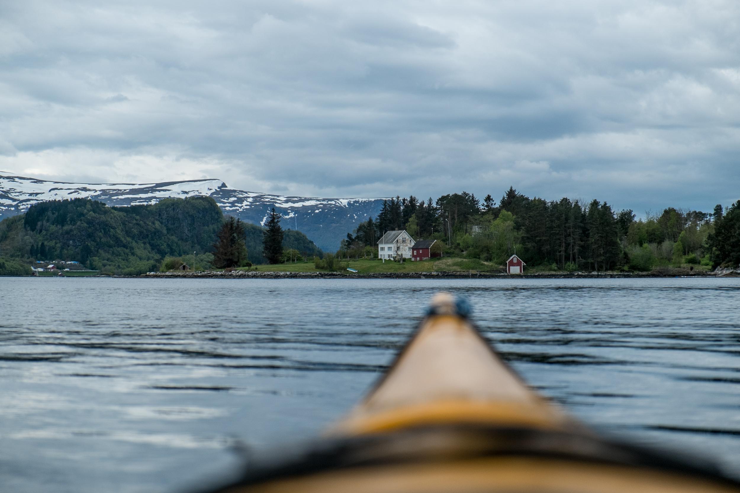 Land i sikte. Foto: Bjørn Vatne