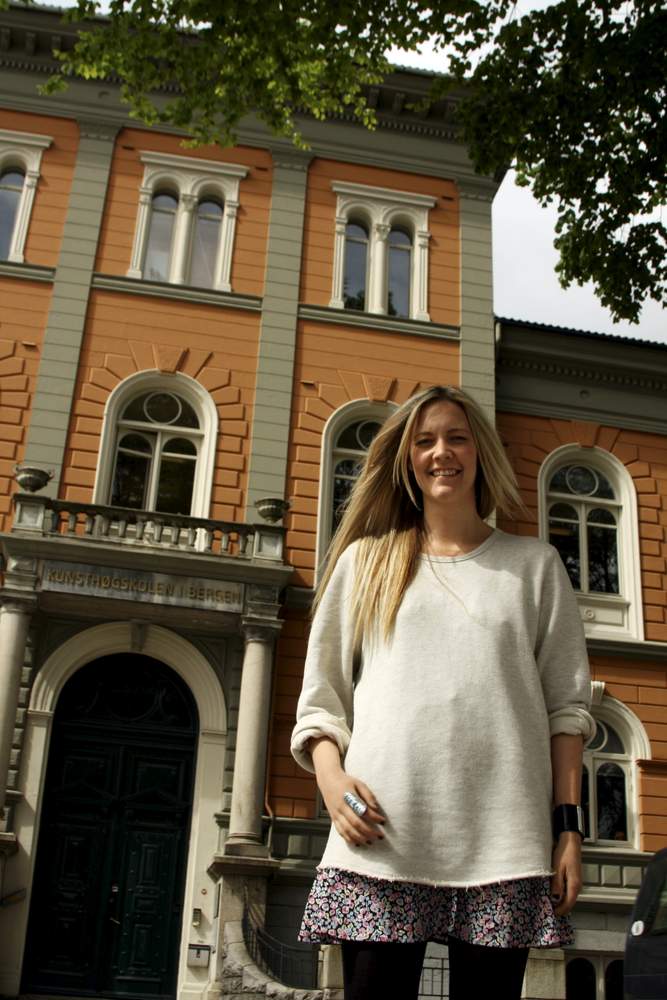 Nyutdanna: Hanne Vegsund Fagerslett ble intervjuet i Sunnmørsposten i 2011. Etter fem år skulle hun flytte hjem. ARKIVFOTO
